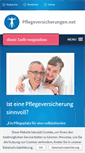Mobile Screenshot of pflegeversicherungen.net